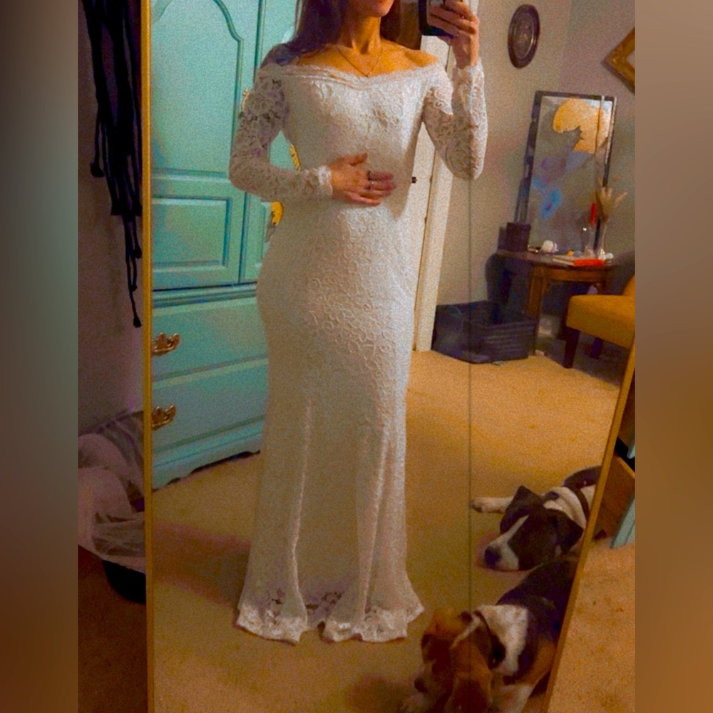Reception dress.
